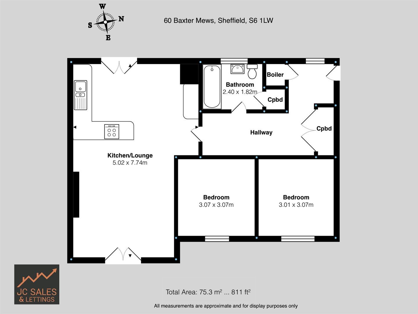 Baxter Mews, Sheffield Floorplan